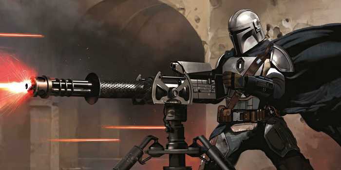 Standard Non-woven Star Wars The Mandalorian Blaster