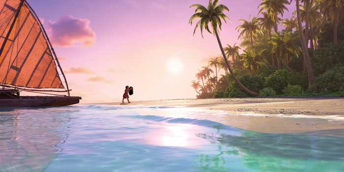 Standard Non-woven Disney Moana 2 Ocean Spirit