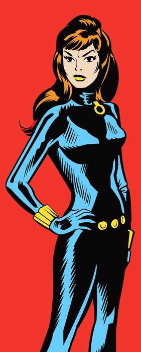 Standard Non-woven Marvel PowerUp Widow