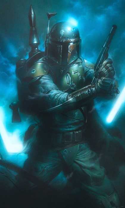 Standard Non-woven Star Wars Classic Bounty Hunter