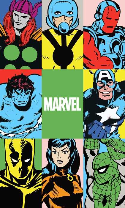 Standard Non-woven Marvel PowerUp Team