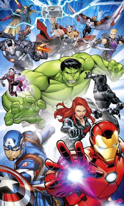 Standard Non-woven Marvel Avengers Protect