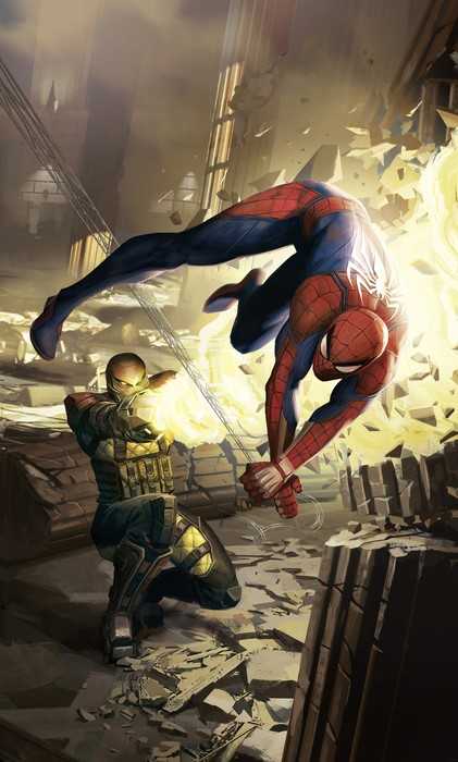 Standard Non-woven Marvel Spider-Man Dodge