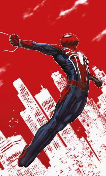 Standard Non-woven Marvel Spider-Man Red Swing
