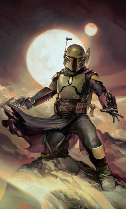 Standard Non-woven Star Wars Boba Fett Epic