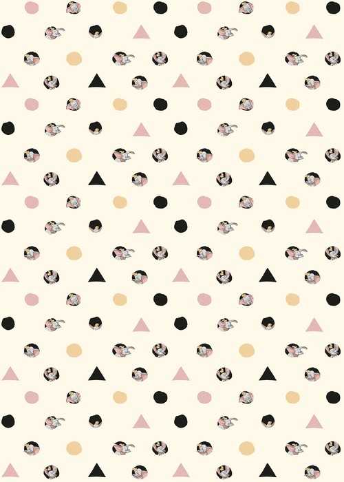 Standard Non-woven Dumbo - Angles & Dots