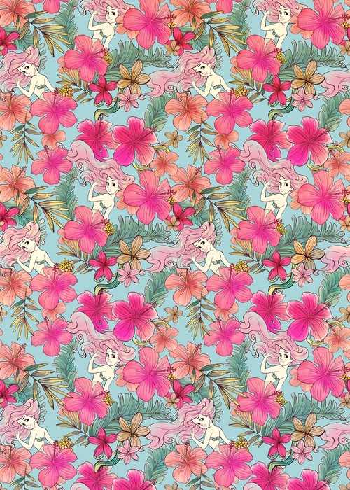 Standard Non-woven Ariel - Pink Flower
