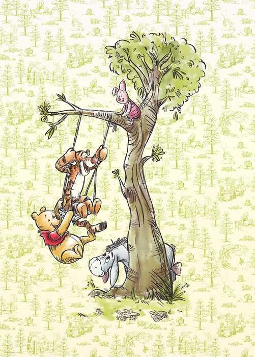 Standard Non-woven Winnie the Pooh in the Wood