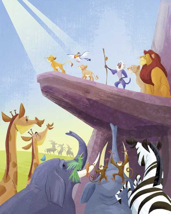 Standard Non-woven Disney The Lion King Classic Long Live the King