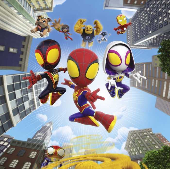 Standard Non-woven Marvel Spidey and His Amazing Friends Web Spinners