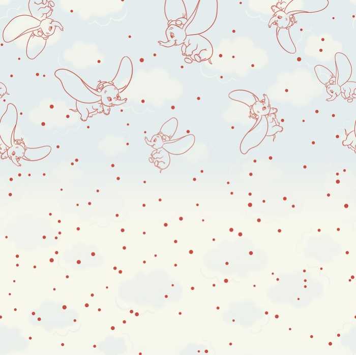 Standard Non-woven Disney Dumbo Clouds