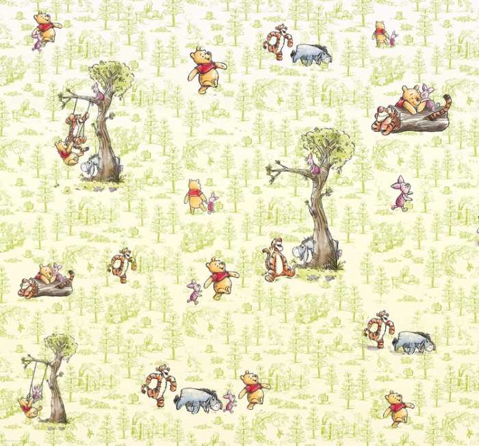 Standard Non-woven Winnie the Pooh Friends