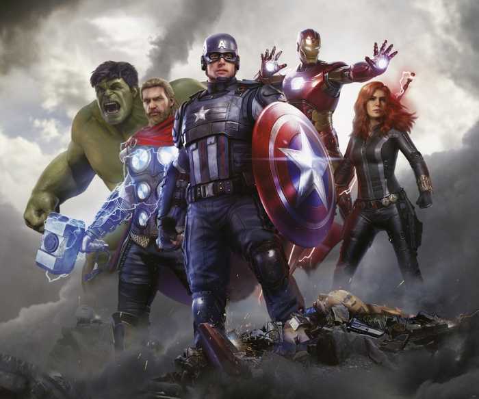 Standard Non-woven Marvel Avengers Working Together