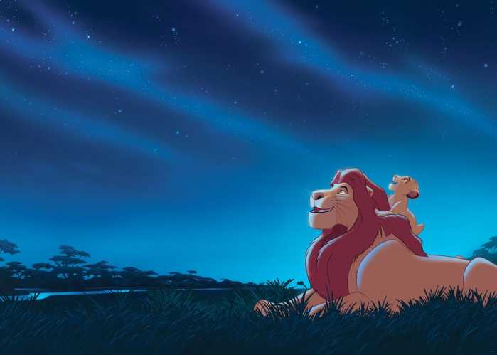Standard Non-woven Disney The Lion King Stargazing