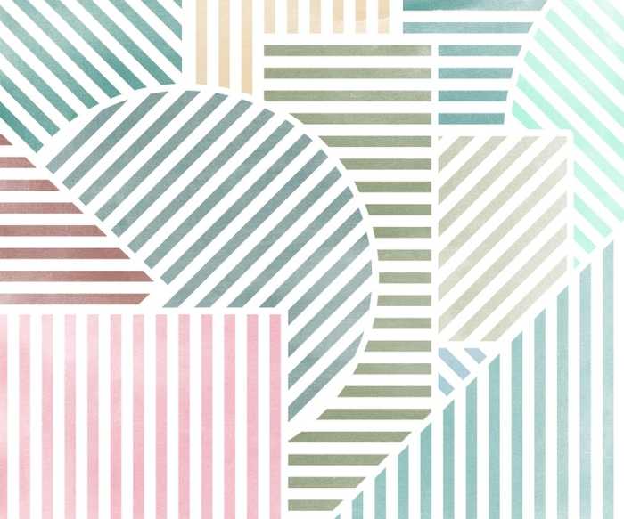 Standard Non-woven Jeux de Lignes Bonbon