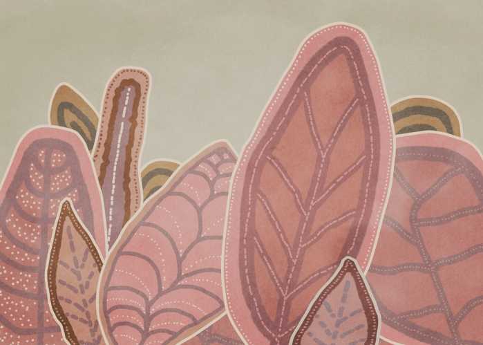 Standard Non-woven Papunya Leafs