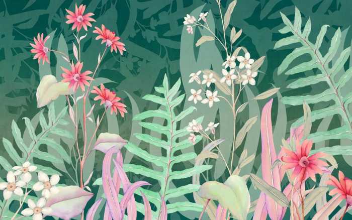 Standard Non-woven The Flower Duet