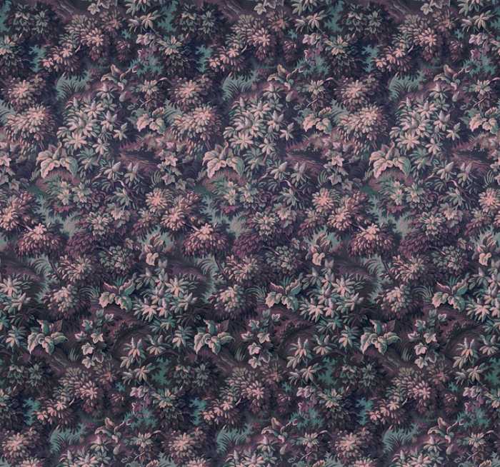 Standard Non-woven Botanique Aubergine