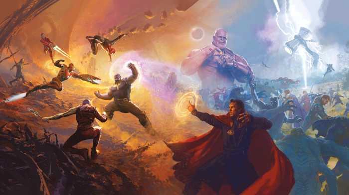 Standard Non-woven Avengers Epic Battles Two Worlds