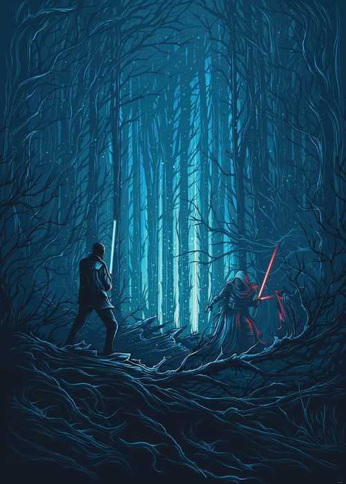 Standard Non-woven Star Wars Wood Fight