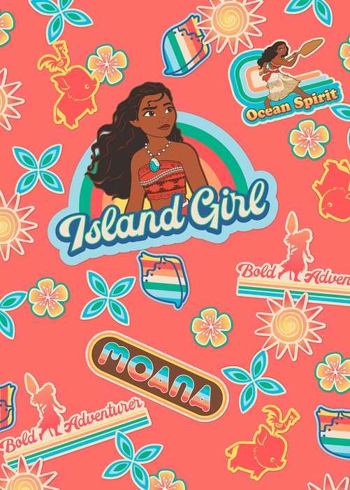 Standard Non-woven Moana Island Girl