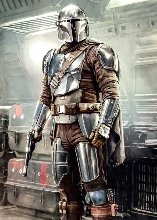 Standard Non-woven Mandalorian Fight Posture