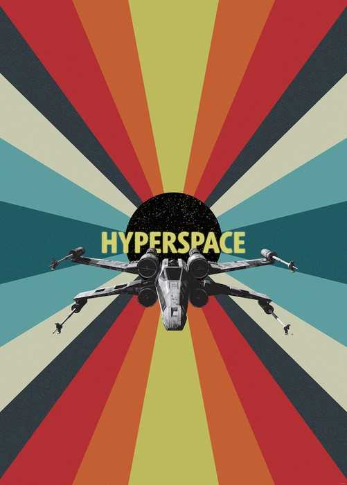 Standard Non-woven Star Wars Hyperspace