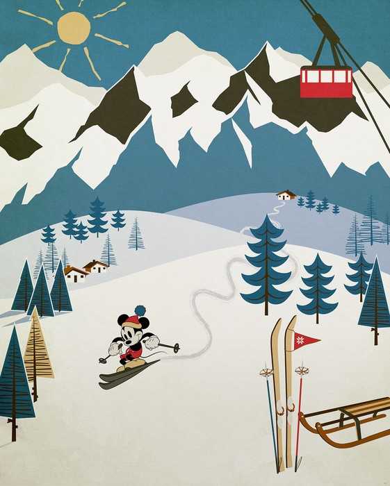 Standard Non-woven Mickey Mouse Alpine