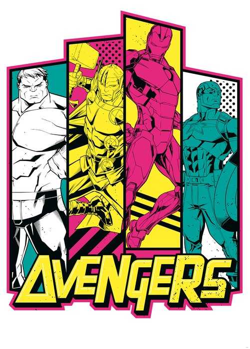 Standard Non-woven Avengers Flash