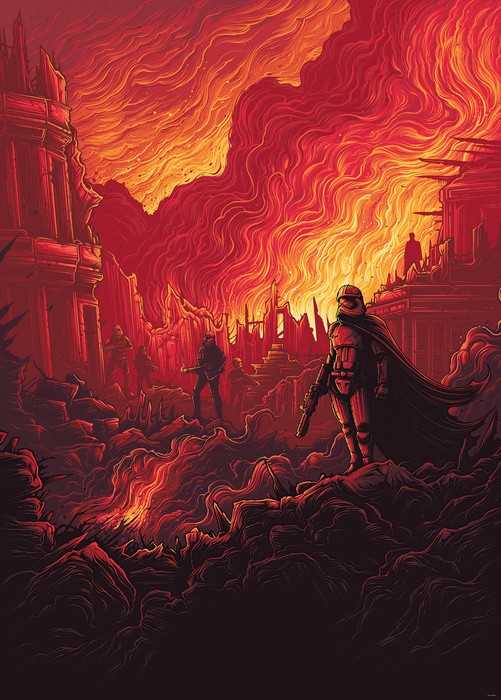Standard Non-woven Star Wars First Order Purge