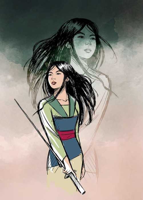 Standard Non-woven Brave Mulan