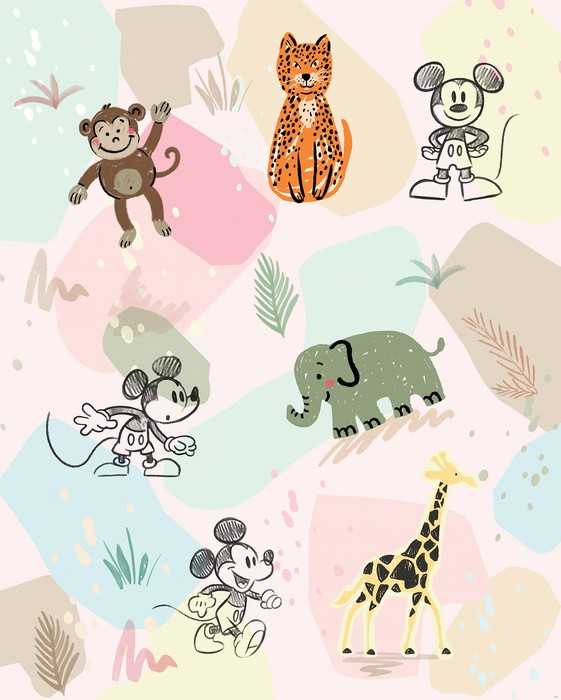 Standard Non-woven Mickey Safari