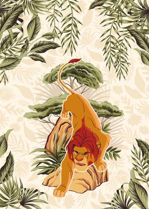 Standard Non-woven Lion King Long Live The King
