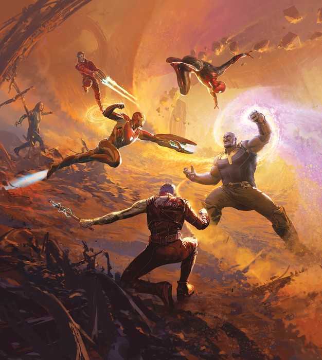 Standard Non-woven Avengers Epic Battle Titan