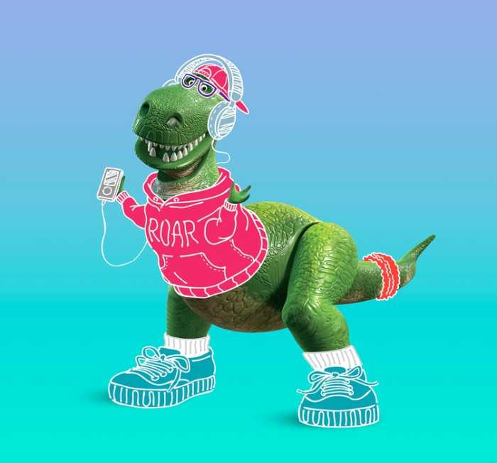 Standard Non-woven Toy Story Roar
