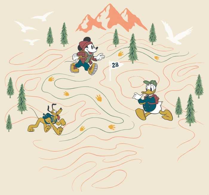 Standard Non-woven Mickey Meets the Mountain
