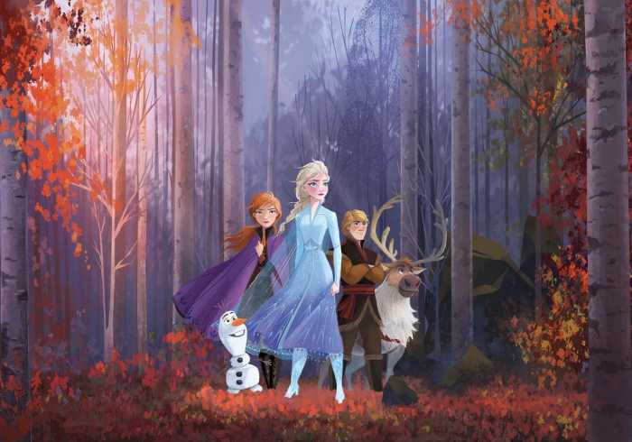 Standard Non-woven Frozen Autumn Glade