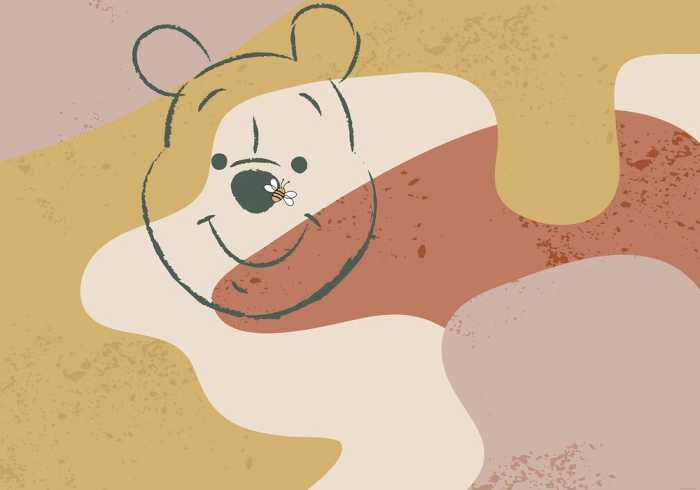 Standard Non-woven Winnie the Pooh Bee