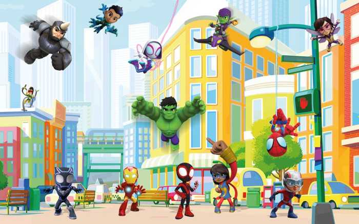 Standard Non-woven Spidey Sightseeing Tour with Friends