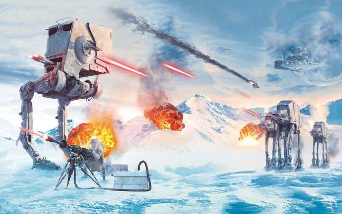 Standard Non-woven Star Wars Hoth Showdown