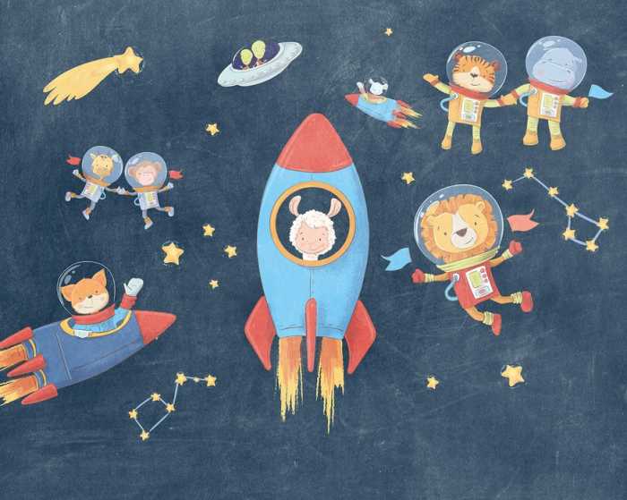 Standard Non-woven Friends in Space