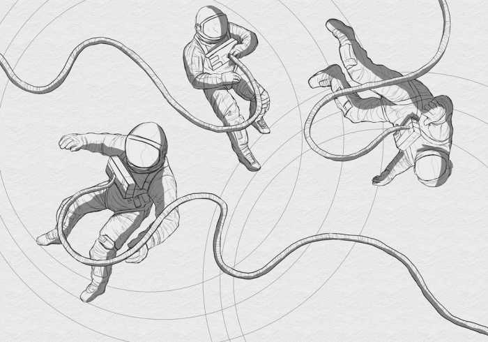 Standard Non-woven Extraordinary Astronauts