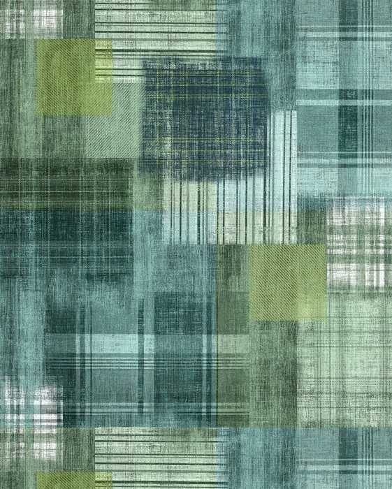 Premium Non-Woven Patchy Plaid