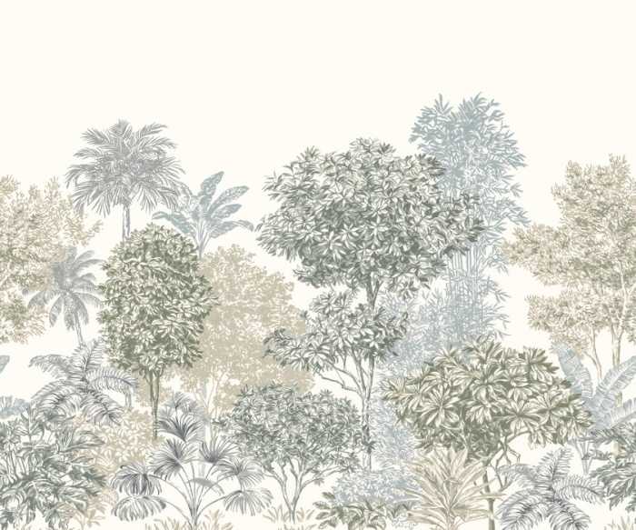 Premium Non-Woven Painted Palms
