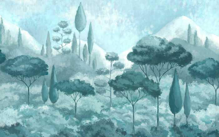 Premium Non-Woven Soothing Scenery