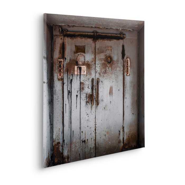 Vlies Bild auf Keilrahmen/ Echtholzrahmen Doorface