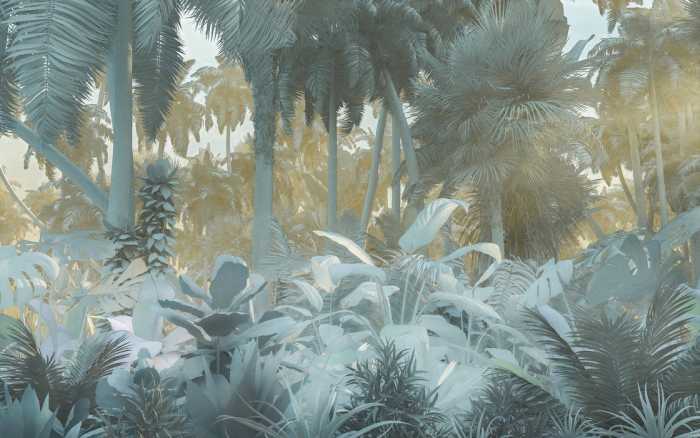 Premium Non-Woven Misty Jungle