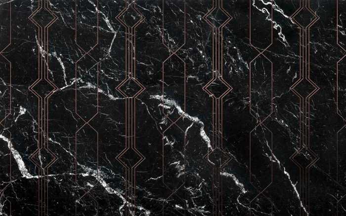Premium Non-Woven Marble Black