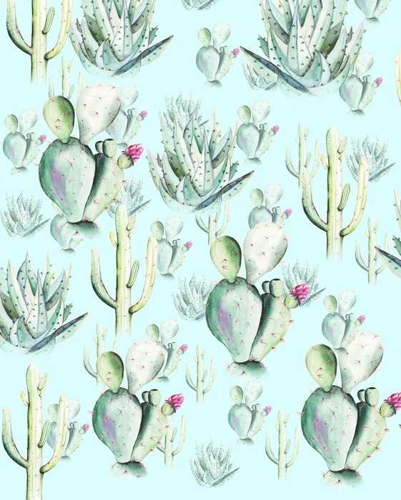 Premium Non-Woven Cactus Blue