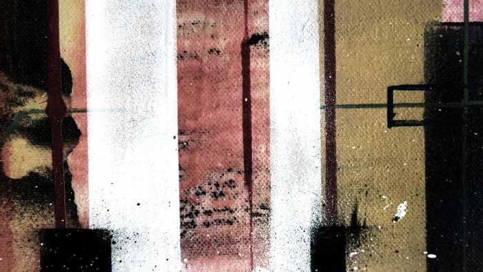 Premium Non-Woven Traces Drizzling pastell